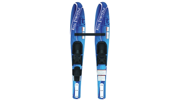 Picture of Full Throttle Skis Shaped JR 54" Blue