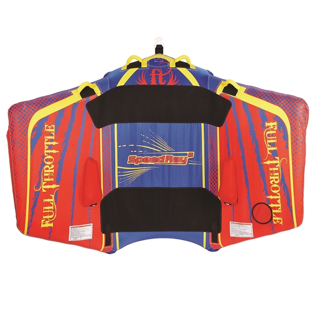Picture of Full Throttle Speed Ray 2 - 1 TO 2 Riders - Red/Blue