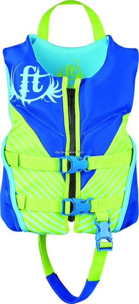 Picture of Full Throttle Vest Child Rapid Dry Blu