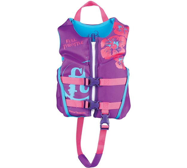 Picture of Full Throttle Vest Child Rapid Dry Purp