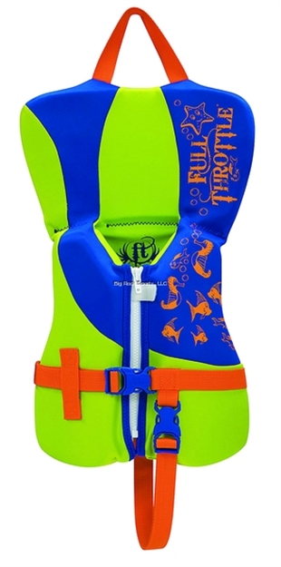 Picture of Full Throttle Vest Infant Rapid Dry Blue