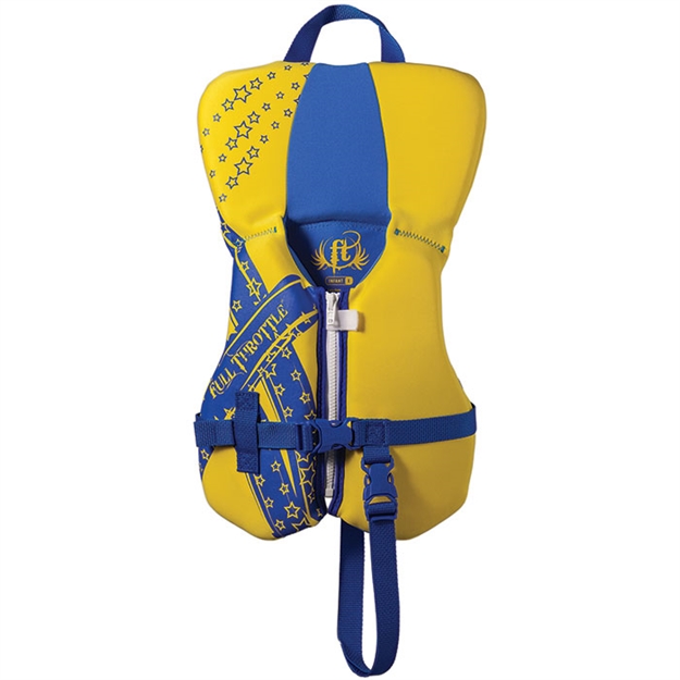 Picture of Full Throttle Vest Infnt Rap Dry Yel