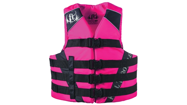 Picture of Full Throttle Vest Nylon WS Pink 2X/4X