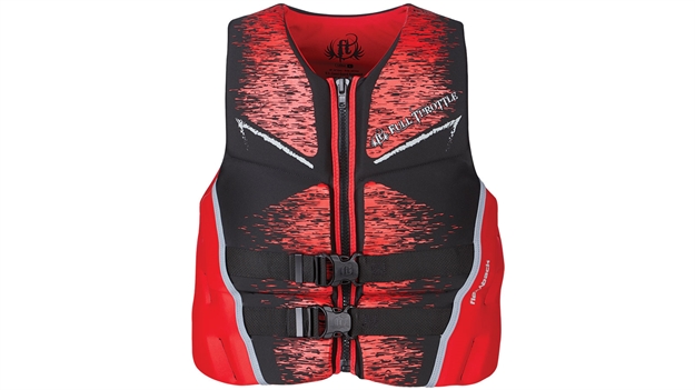 Picture of Full Throttle Vest Rapid Dry Flex Red 3X