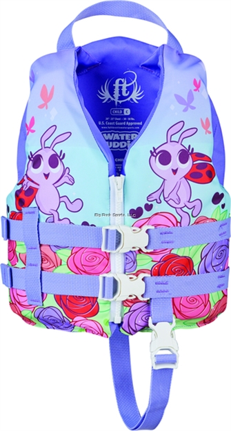 Picture of Full Throttle Water Buddies-Child Life Jacket-Ladybug 104300-100-001-19