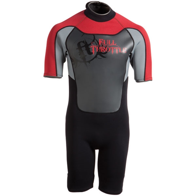 Picture of Full Throttle Wetsuit Adt Shty Red/Gry M