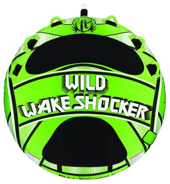 Picture of Full Throttle Wild Wake Shocker 80" Green UP TO 3 Riders