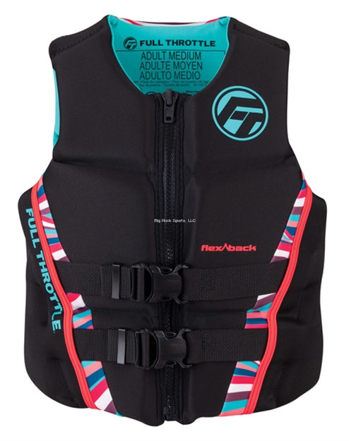 Picture of Full Throttle Womens Rapid-Dry Flex-Back Pink  L