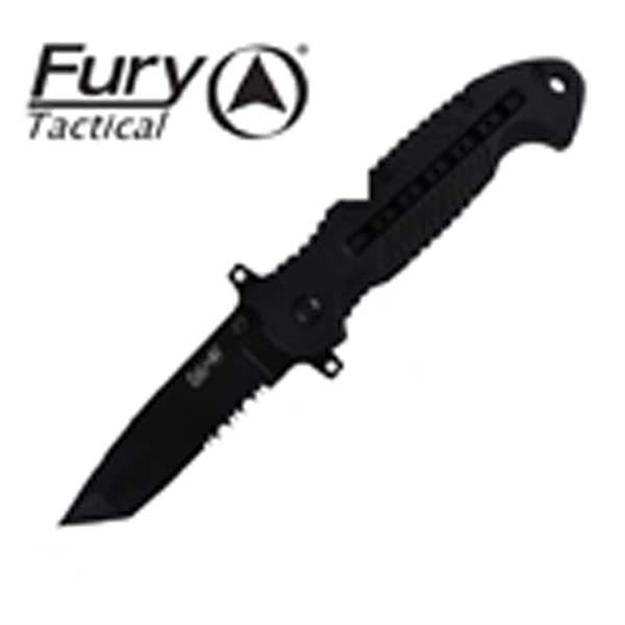 Picture of Fury Tactical General Autoassist Folding Knife Black