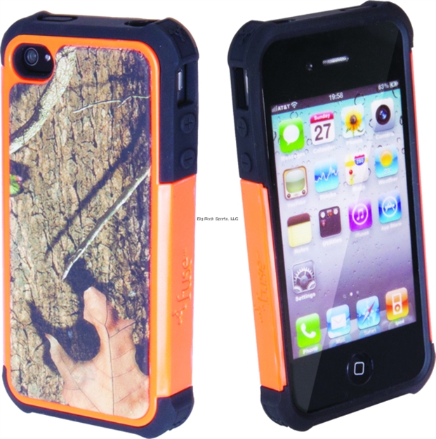 Picture of Fuse Fuse F7389 Heavy Duty Rugged Iphone Mossy Oak Iphone 4/4S Shell Org Trim