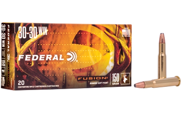 Picture of Federal F3030fs1 Fusion  30-30 Win 150 GR Fusion Soft Point 20 Per Box/ 10 Case 029465097929