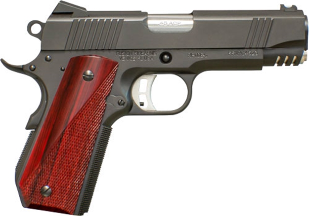 Picture of Fusion Firearms 1911 Riptide C 9Mm 4.25" 9Rnd Blued/Red Cocobollo 1911RIPTIDEC9 630835750025