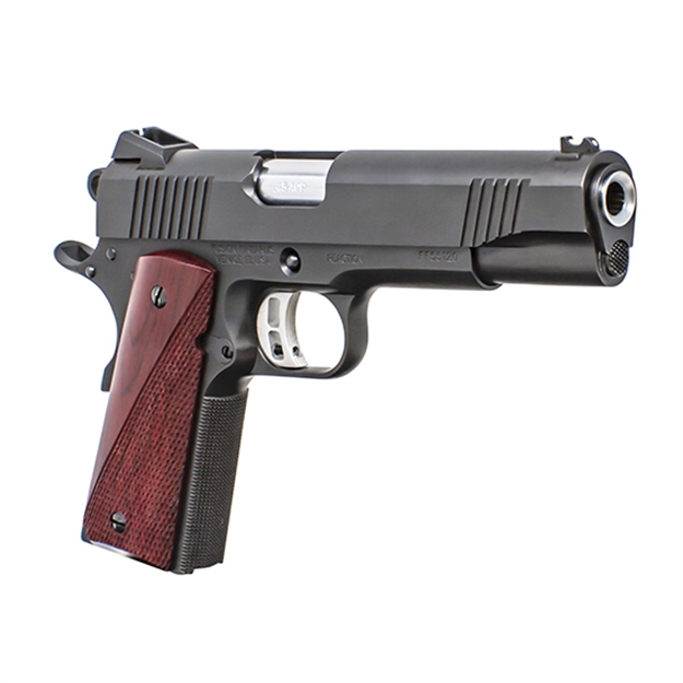 Picture of Fusion Firearms Reaction,  Semi-Auto Pistol, 9Mm, 5" Bbl, Black, Wood Grips, 10+1 Rnd, Novak Fixed Sights 1911-Reaction-9 751499422162