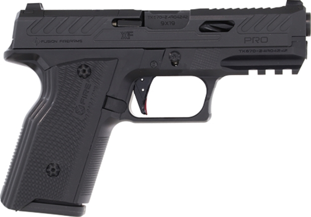 Picture of Fusion Firearms XF Pro 9Mm 4" 10Rd Black Optic Ready/Glock Mags XF9BLK10