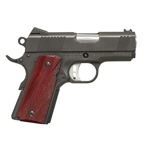 Picture of Fusion Firearms Bantam-R, Semi-Auto Pistol, 45 Acp, 3.25" Bbl, Black, Wood Grips, 7+1 Rnd, Novak Fixed Sights 1911-Bantam-R-45