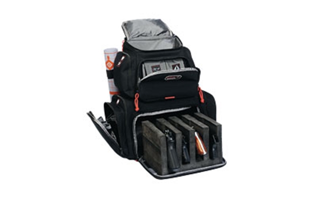 Picture of Gps Bags 1711Bp Handgunner  Black 1000D Nylon Holds 4 Handguns GPS-1711BP