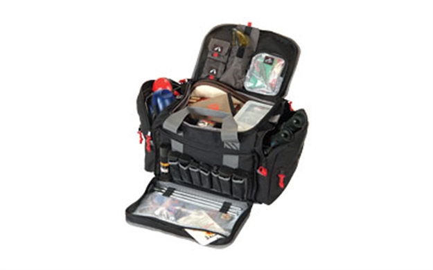 Picture of Gps Bags 2014Lrb Large  Black Nylon W/ Lift Ports, Storage Pockets, Visual ID Storage System & Holds 5 Handguns OR More & Ammo Includes 4 Ammo Dump Cups GPS-2014LRB