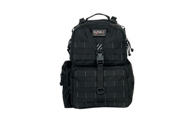 Picture of Gps Bags T1612bpb Tactical Range  Black 1000D Nylon Teflon Coating 3 Handguns GPS-T1612BPB