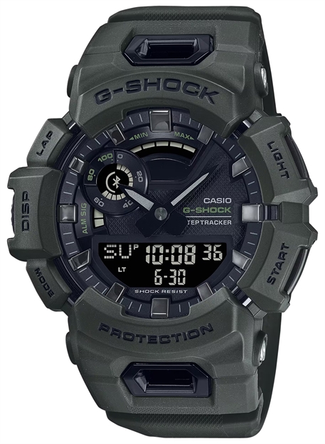 Picture of  G-Shock/Vlc Distribution Gba900uu3a G-Shock Tactical Black Stainless Steel Bezel 145-215Mm 889232322643