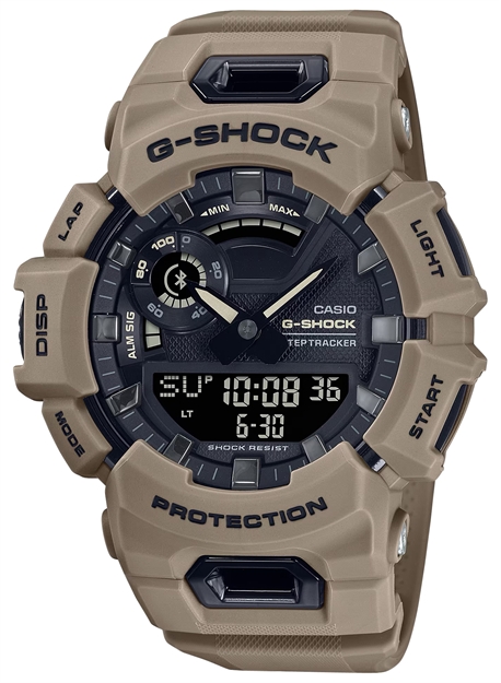 Picture of  G-Shock/Vlc Distribution Gba900uu5a G-Shock Tactical Brown Stainless Steel Bezel 145-215Mm