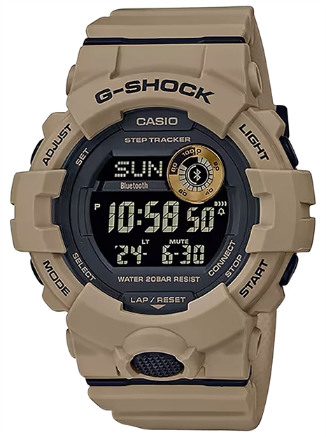 Picture of  G-Shock/Vlc Distribution Gbd800uc5 G-Shock Tactical Move Power Trainer Fitness Tracker Tan