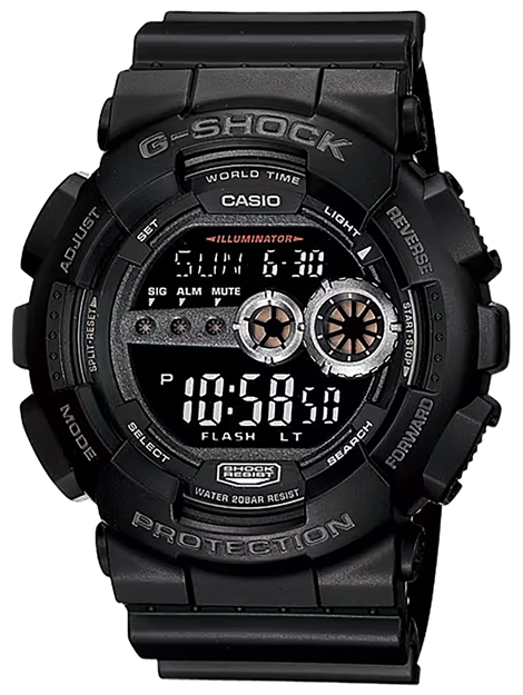Picture of  G-Shock/Vlc Distribution Gd1001b G-Shock Tactical Black Stainless Steel Bezel 079767925109