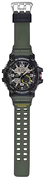Picture of  G-Shock/Vlc Distribution Gg10001a3 G-Shock Tactical Mudmaster Keep Time Green Size 145-215Mm Features Digital Compass