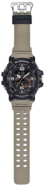 Picture of  G-Shock/Vlc Distribution Gg10001a5 G-Shock Tactical Mudmaster Keep Time Tan Size 145-215Mm Features Digital Compass