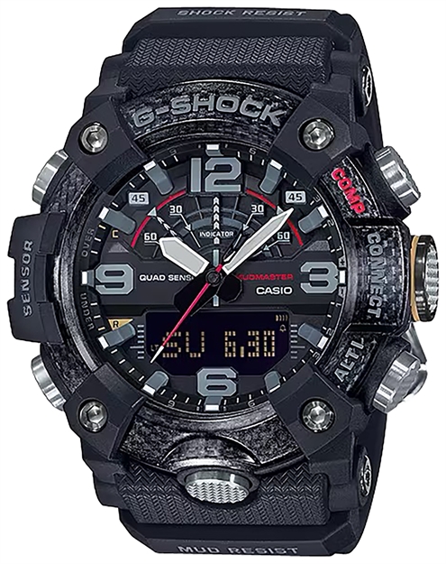 Picture of  G-Shock/Vlc Distribution Ggb1001a G-Shock Tactical Mudmaster Keep Time Black Size 145-215Mm Features Digital Compass 889232235486