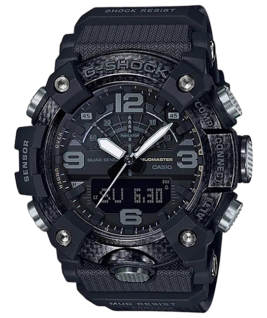 Picture of  G-Shock/Vlc Distribution Ggb1001b G-Shock Tactical Mudmaster Keep Time Blackout Size 145-215Mm Features Digital Compass