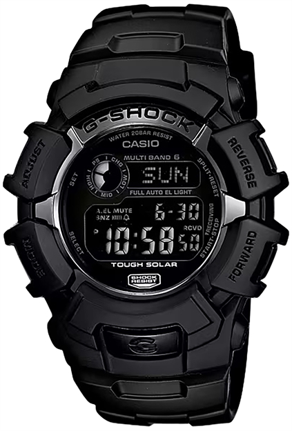 Picture of  G-Shock/Vlc Distribution Gw2310fb1cr G-Shock Tactical Black Stainless Steel Bezel