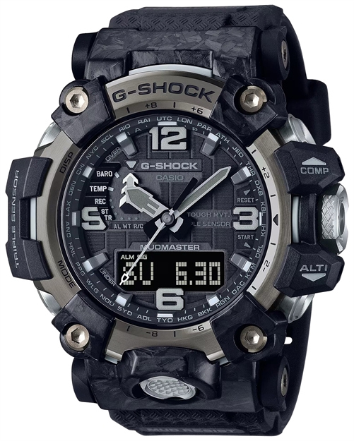 Picture of  G-Shock/Vlc Distribution Gwg20001a1 G-Shock Tactical Mudmaster Keep Time Black Features Digital Compass 889232311067