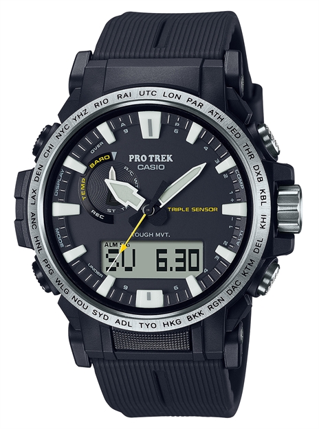 Picture of  G-Shock/Vlc Distribution Prw611a Casio Pro Trek Black Size 145-215Mm Features Digital Compass