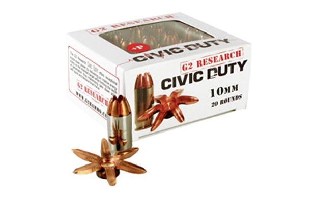 Picture of G2 Research Civic Duty 10Mm 122Gr 20/25 G00622