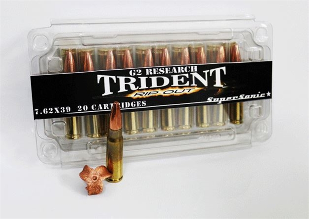 Picture of G2 Research Trident 7.62X39 124Gr. Ammo - Box OF 20 Rounds