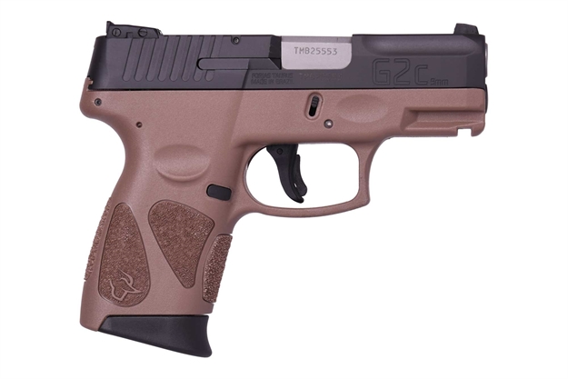 Picture of Taurus G2c 9Mm Blk/Brown 3.2" 12+1  # 1-G2C931-12B 725327616061