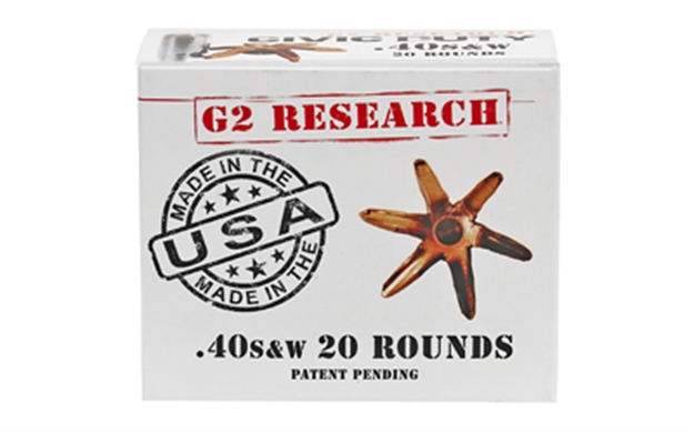 Picture of G2r Civic Duty 40S&W 122Gr 20/500 G00620