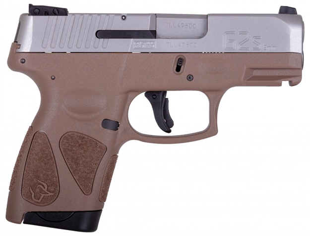 Picture of Taurus G2s 9Mm Brn/Ss 3.2" 2/7Rd 1-G2S939B