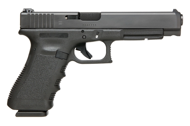 Picture of Glock G35 Standard Semi Auto Pistol 40 S&W, 5.3 In, Poly Grp, 15+1 Rnd, Longslide Blk Frame PI3530103 764503301353