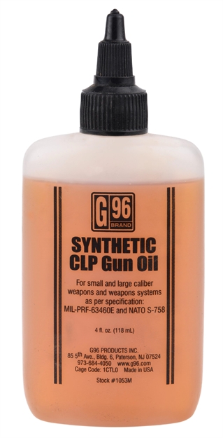 Picture of G96 Case Lot OF 12 Synthetic Clp Gun Oil 4Oz Bottle 1053 616774105317