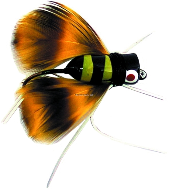 Picture of Gaines Bee Bug Popper, SZ 6 Hook Black/Yellow