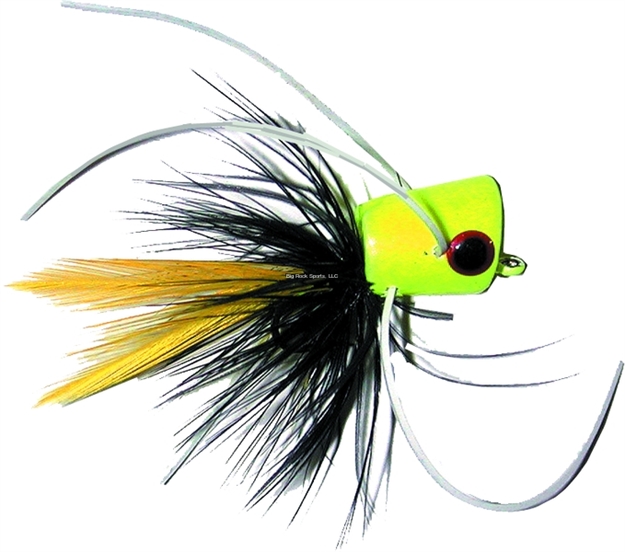 Picture of Gaines Lightning Bug Popper, Chartreuse/Black 1359RL-10 043962135908