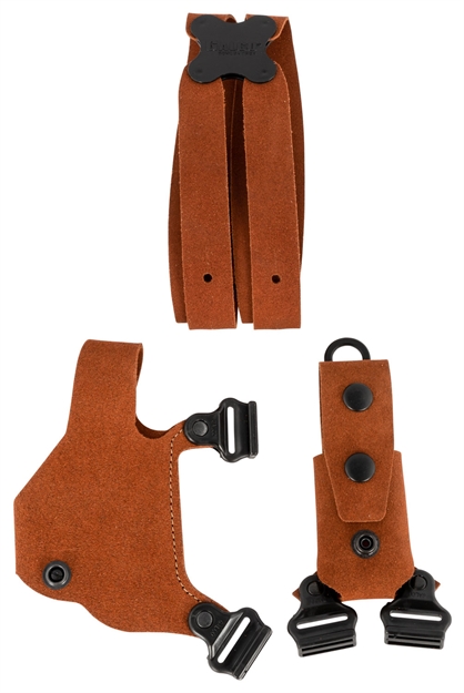 Picture of Galco Cl838 Classic Lite Shoulder System Natural Leather Shoulder Sig P365/P365xl Right Hand