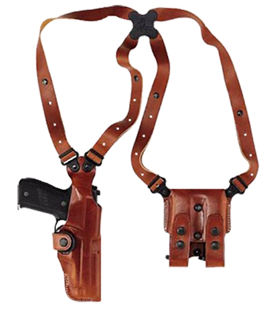 Picture of Galco Vert Shldr Hlstr Ber 92 RH Tan