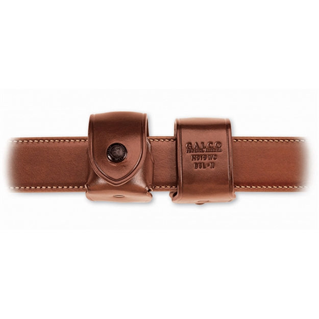 Picture of  Galco Bsll Belt Speedloader Carrier Tan Leather S&W L Frame Belt Mount