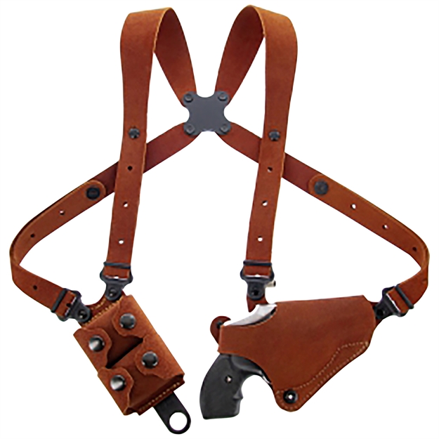 Picture of Galco Cl2160 Classic Lite 2.0 Shoulder System Size Fits Chest UP TO 56" Natural Leather Shoulder Fits S&W J Frame Fits Charter Arms Undercover Right Hand CL2-160