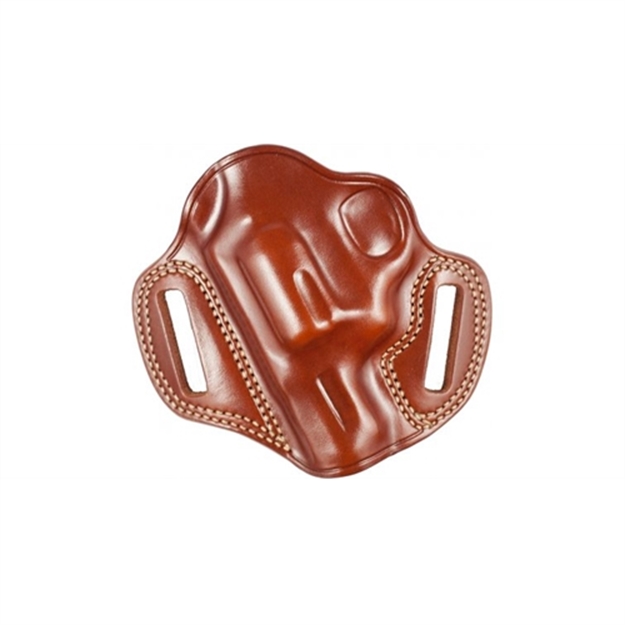 Picture of  Galco Cm222b Combat Master  Owb Black Leather Belt Slide Fits CZ 75B Right Hand