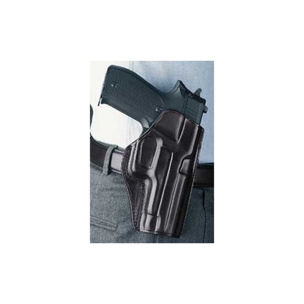 Picture of  Galco Con248b Concealable  Owb Black Leather Belt Slide Fits Sig P220 Fits Sig P226 Fits Browning Bda Right Hand