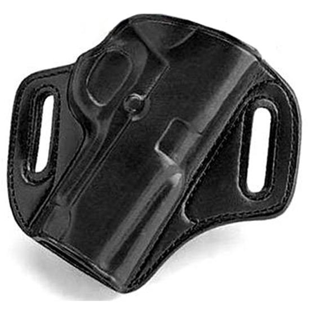 Picture of  Galco Con266b Concealable  Owb Black Leather Belt Slide Fits 1911 Right Hand