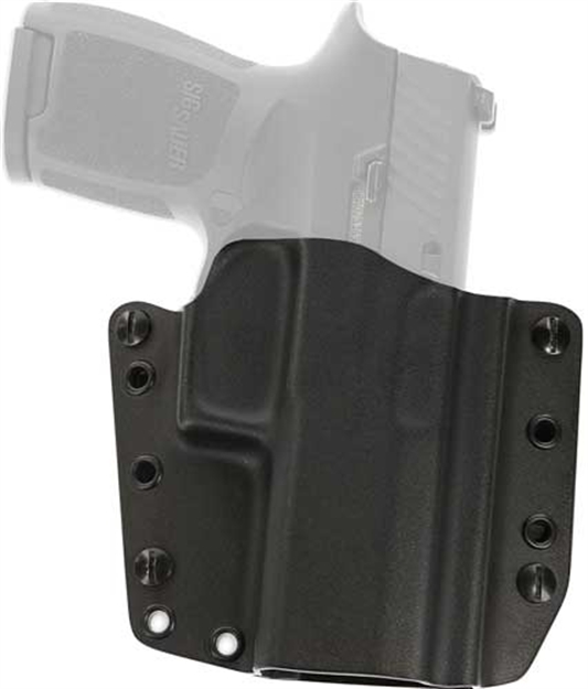 Picture of Galco Corvus Belt/Iwb Holster RH Kydex Glock 43 Black